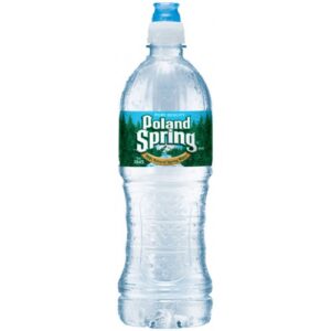 Poland Spring Water - Flip Top Bottles - 23 oz Cs24