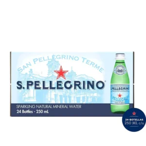 San Pellegrino - Sparkling Natural Mineral Water - 250 ml - 24Cs