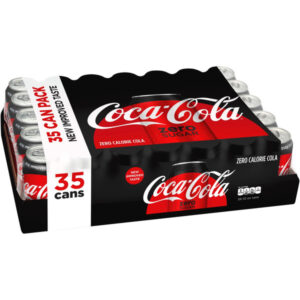 Coca-Cola Zero Sugar Cans, 12 fl oz, 35 Cans