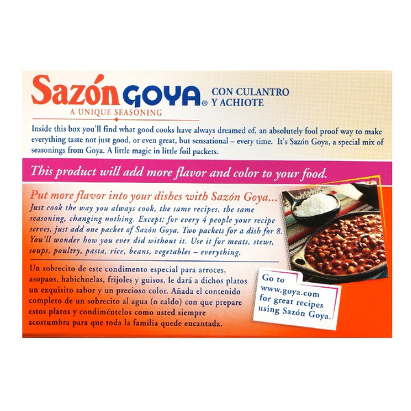 Goya - Sazon Con Culantro Y Achiote - Cs36