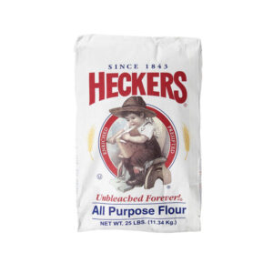 Hecker's - All Purpose Unbleached Flour - 25 lbs Cs2