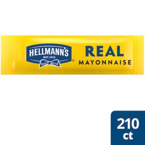 Hellmann’s real mayonnaise packets 210 count
