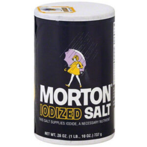Morton - Iodized Salt - 26 oz Cs24